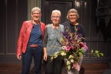 Irène Schweizer, Konzert in der Helferei, Zürich mit Susi Saxer (WyberNet) und Barbara Bosshard (queerAltern)